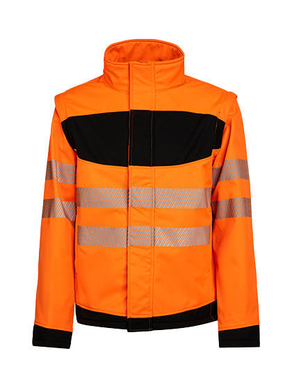 EOS Hi-Vis Workwear Softshell Arbeitsjacke