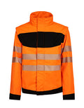 EOS Hi-Vis Workwear Softshell Arbeitsjacke