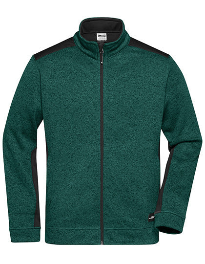 Men’s Knitted Workwear Fleecejacke STRONG