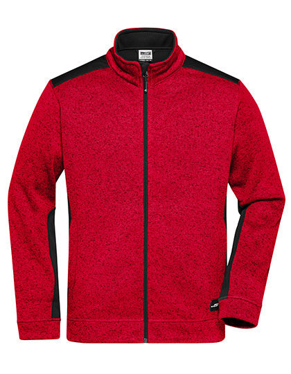 Men’s Knitted Workwear Fleecejacke STRONG