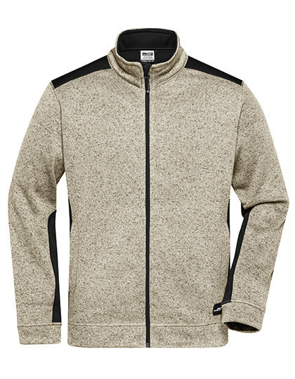 Men’s Knitted Workwear Fleecejacke STRONG
