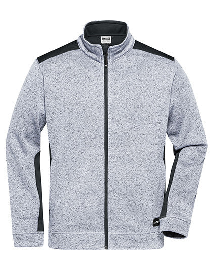 Men’s Knitted Workwear Fleecejacke STRONG