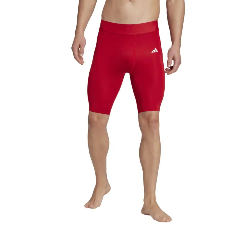 ADIDAS TECHFIT SHORT TIGHT - FARBE: TEPORE - GR. S
